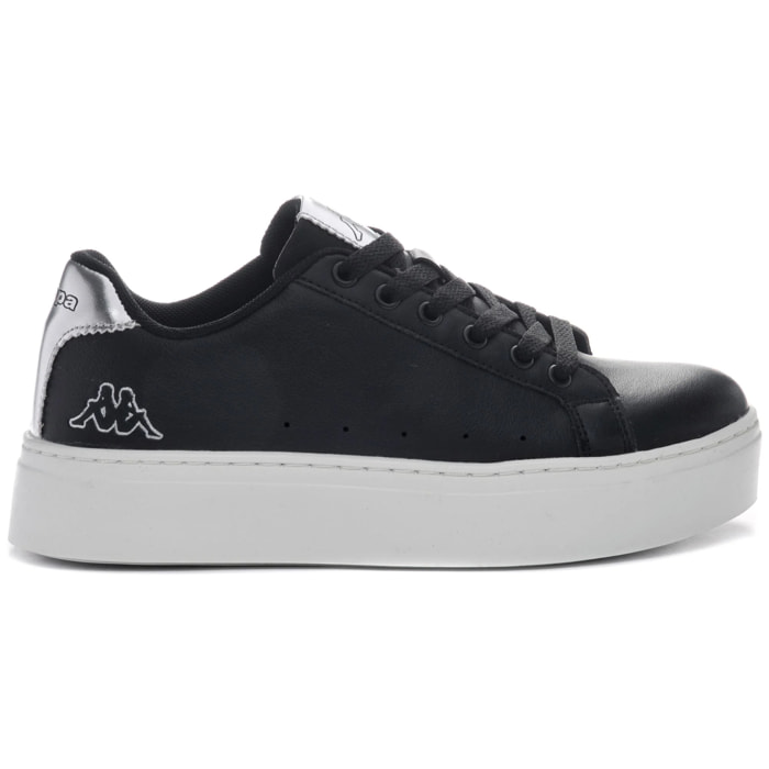 Kappa - Sneakers Donna Nero - Logo Isabel