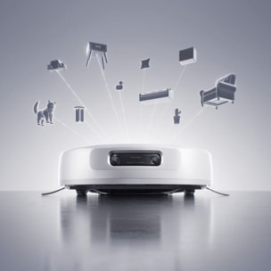 Robot Aspirateur Laveur NARWAL Freo Z10 Ultra Blanc Argente