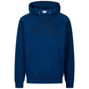 Kappa - Felpe Uomo Blu - Logo Forward Ry