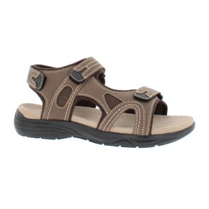 Armata di Mare Scarpe Uomo Sandali in Vera Pelle Comfort con Memory Foam AMU SS23F384 Brown