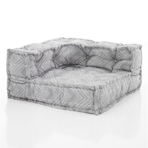 Tomasucci Elément d'angle OUTDOOR IKAT GRIS