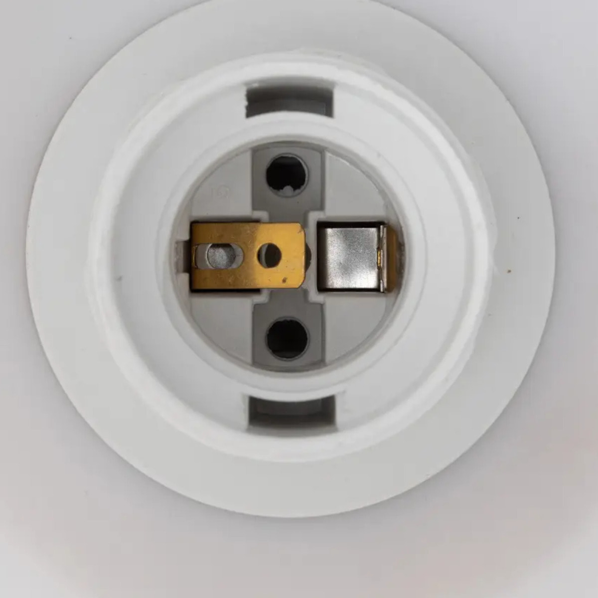 Suspension verre "Travis" blanc D25cm