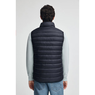 Gilet ultralight blu marino con logo Rigby Go