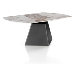 Tomasucci Table extensible rectangulaire/ronde