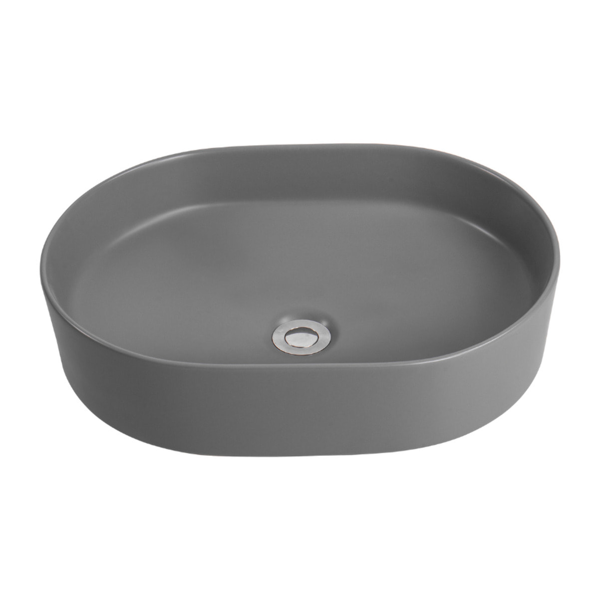 PixL 50x36,5x12 cm vasque à poser + Swiss Aqua Technologies Mood mitigeur lavabo XL + Ceramia PixL bonde (CEPX50GRMSAT285C)