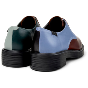 Zapatos de cordones - CAMPER Dean Twins - Multicolor - Cuero liso