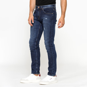 JEANS UOMO 5 TASCHE SLIM FIT MOD. 717 STRETCH 12,5 oz.
