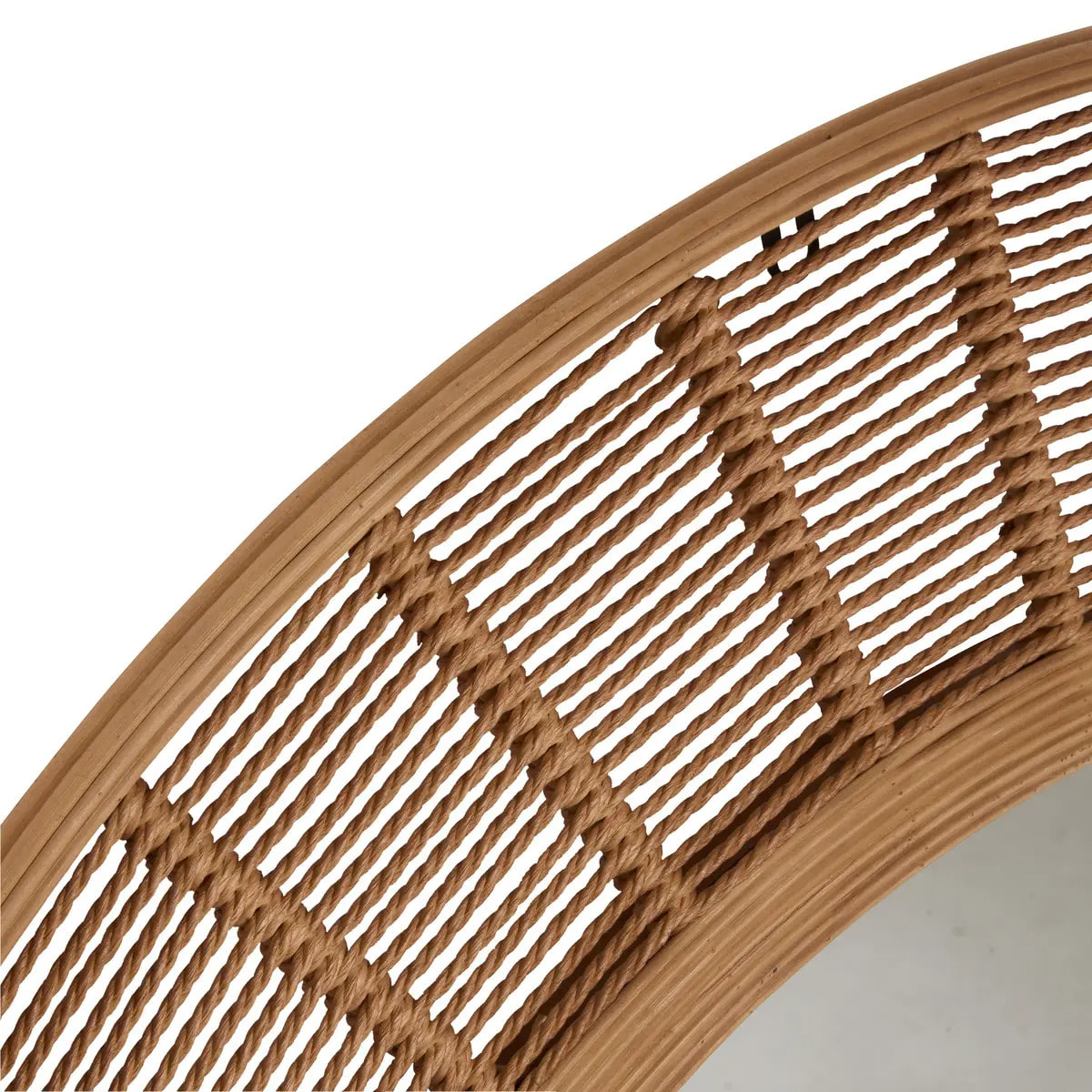 Miroir Zelie D91cm marron