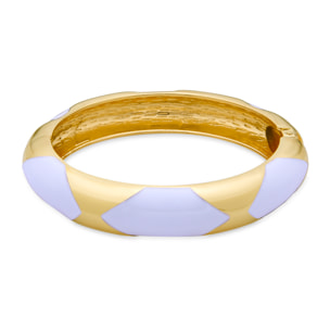 Pulsera acabada en oro amarillo de 18k