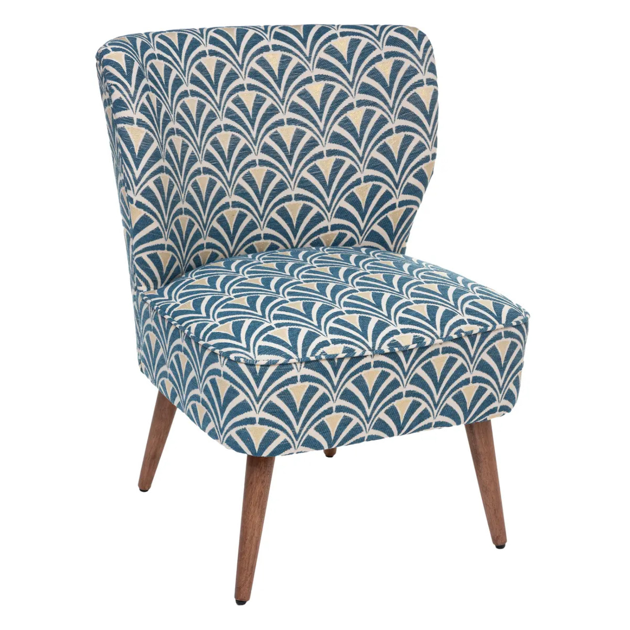 Fauteuil "Chiara" - bleu