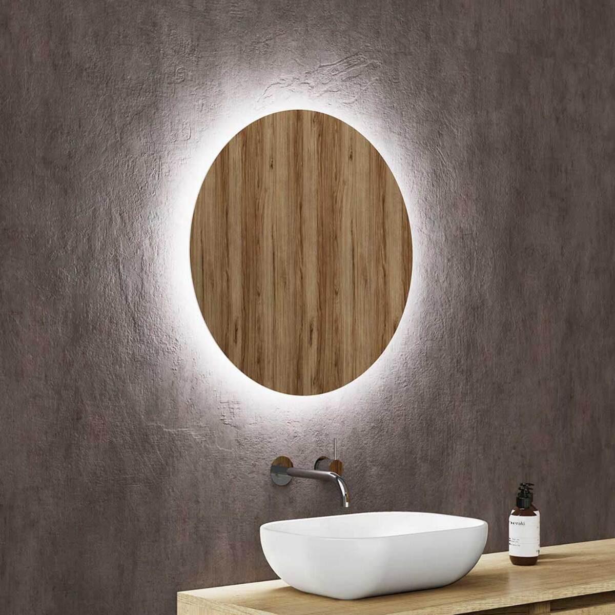 Miroir de salle de bain Riflesso Alday, 60cm