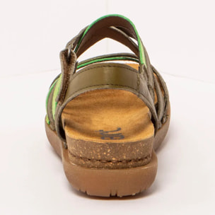 Sandalias 1714 NAPPA BRONZE-GREEN /RHODES color Bronze-green