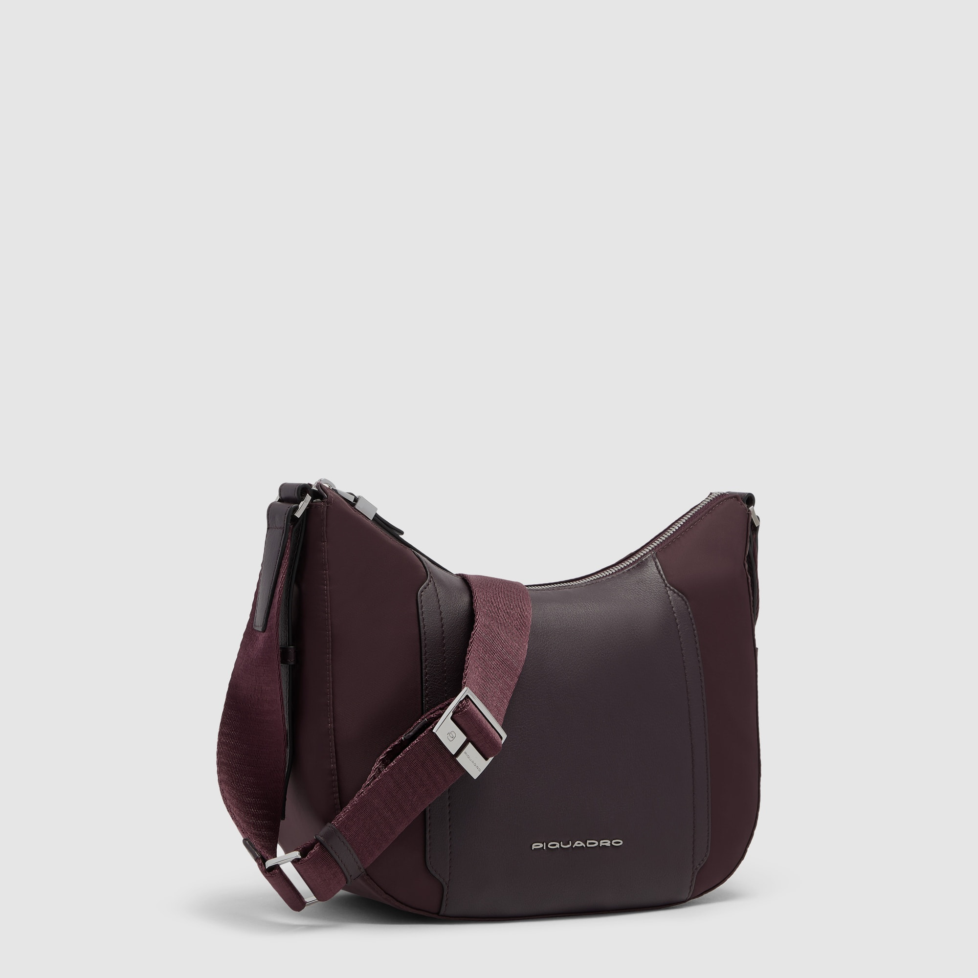Piquadro Borsa tracolla donna in tessuto riciclato