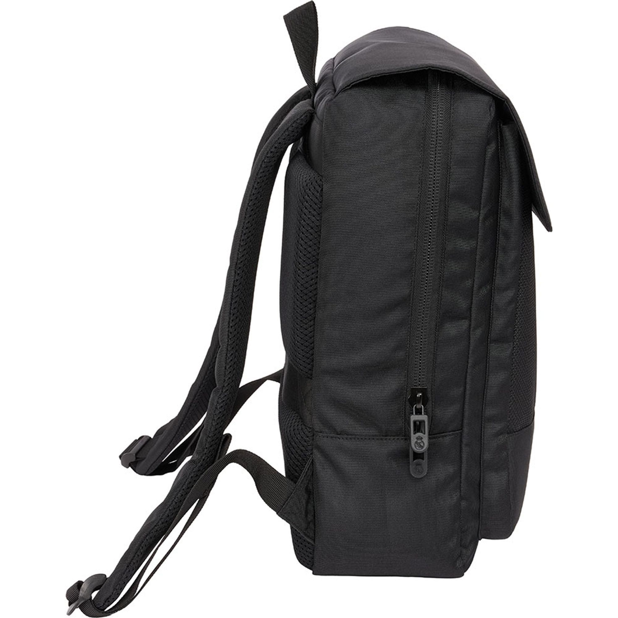 Mochila con solapa portatil 13,3+usb real madrid premium