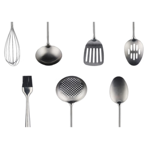Set d'ustensiles de cuisine en acier inoxydable STAL - 10 pièces