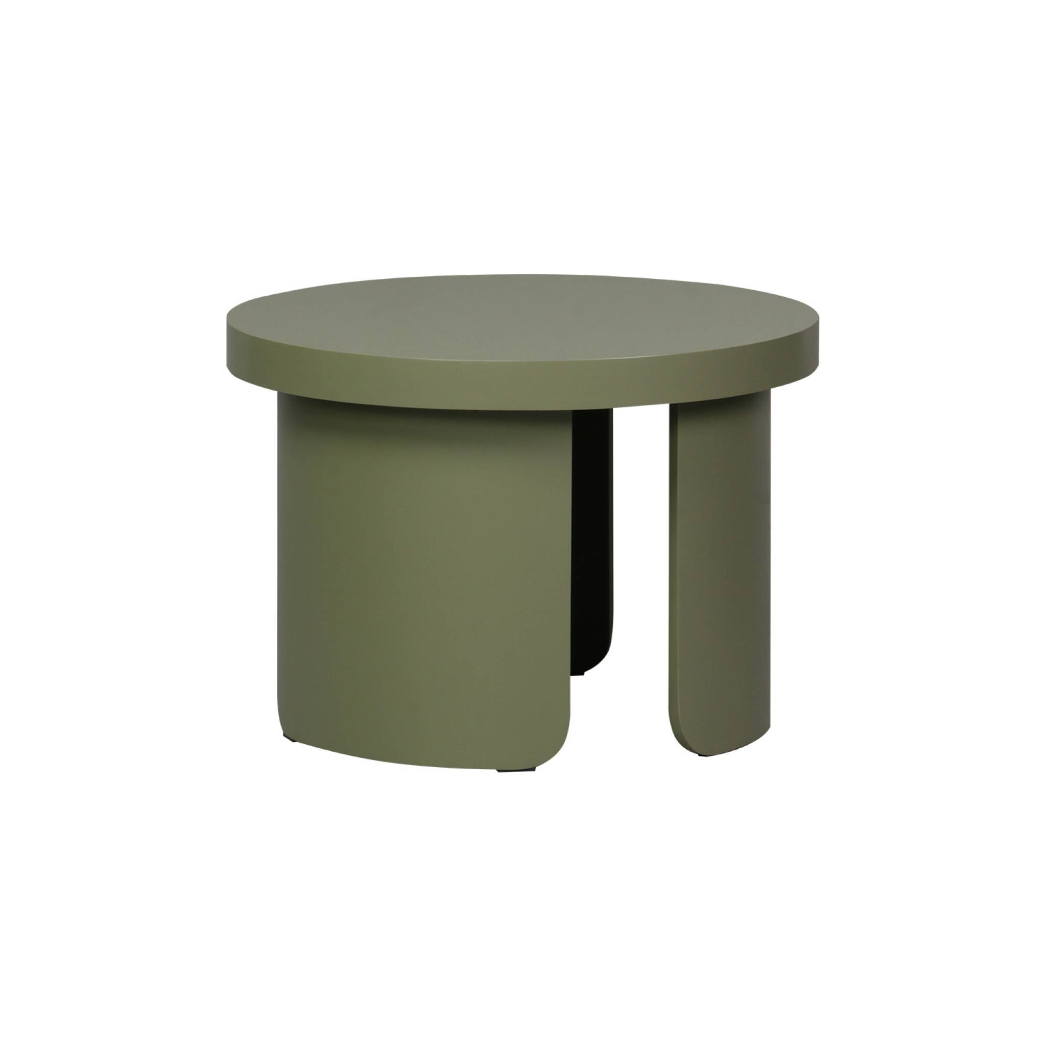 Set de 2 tables basses gigognes rondes   LUMA