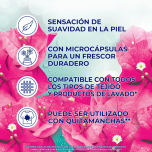 Flor Oceánico Suavizante Concentrado para la ropa 156 lavados (2 botellas x 78 dosis)