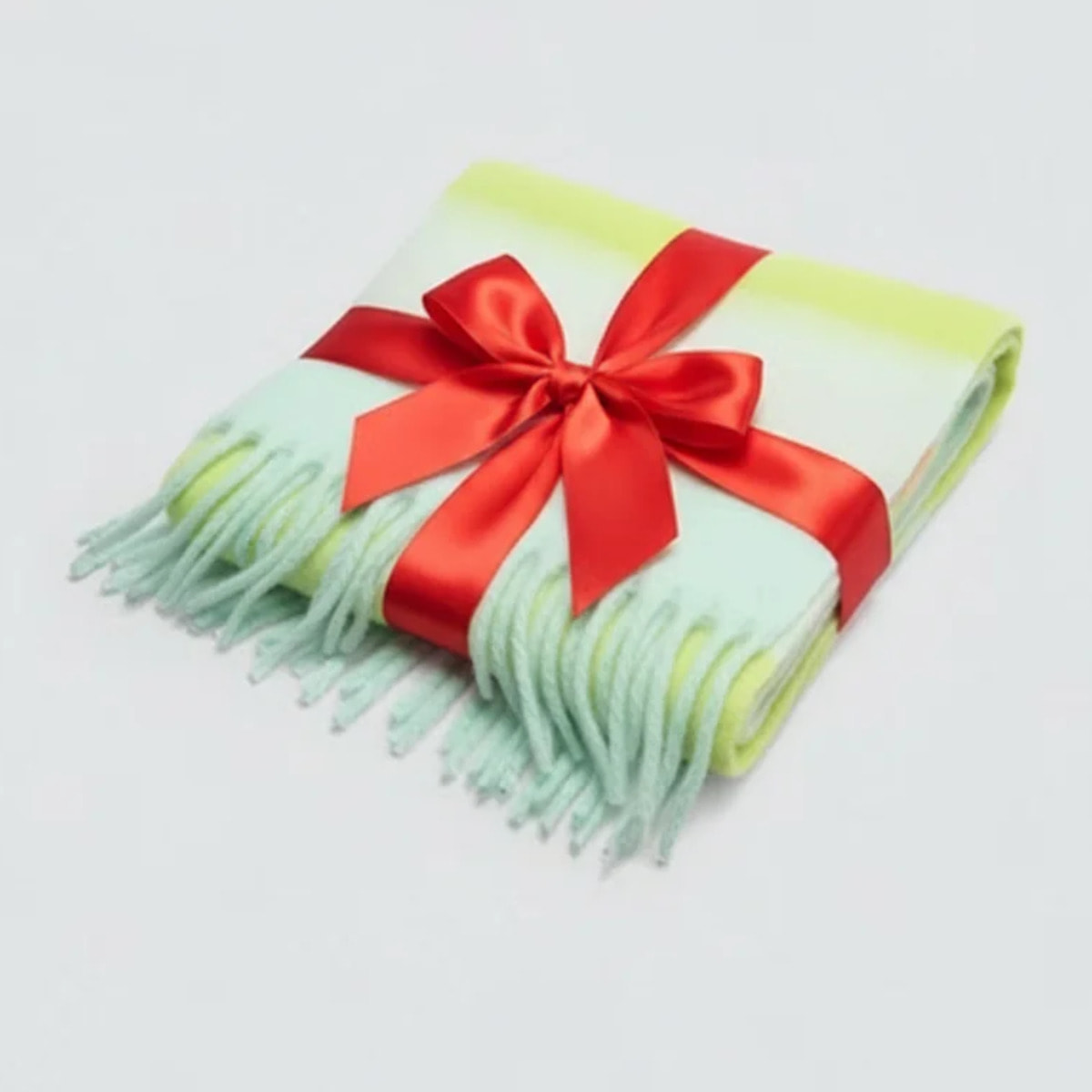 Sciarpa a righe colorate