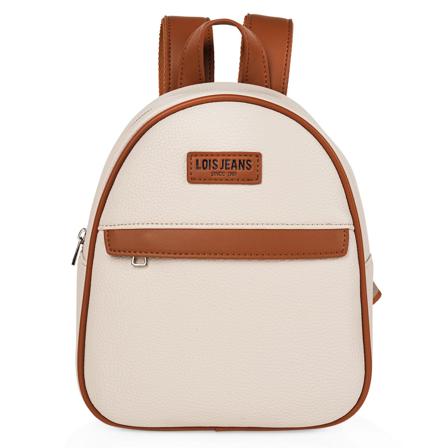 Bolso Mochila Mujer Lois Chandler Beige