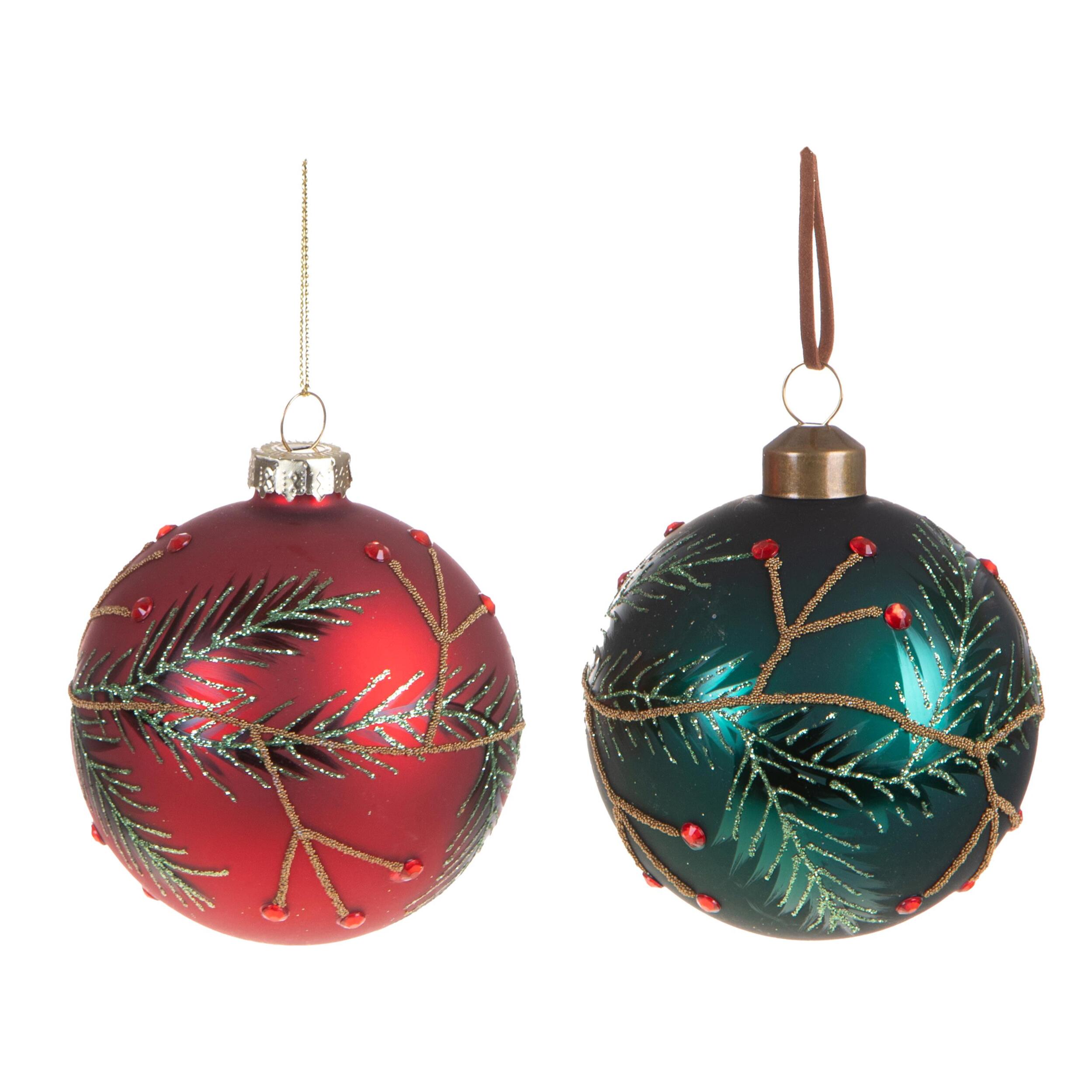 Sfera con decoro - Pezzi 8 - 10xH10x10cm - Bianchi Dino SpA