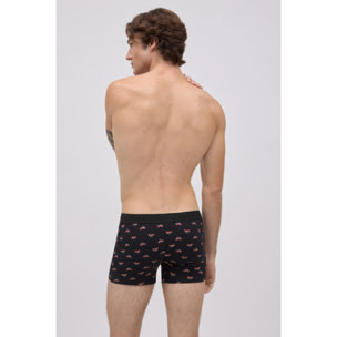 Confezione da 2 boxer con stampa animalier