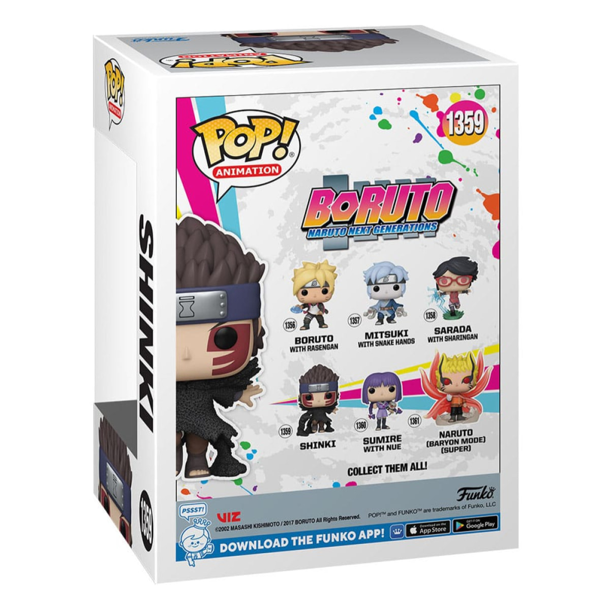 Boruto - Naruto Next Generations Funko Pop! Vinile Figura Shinki 9 Cm