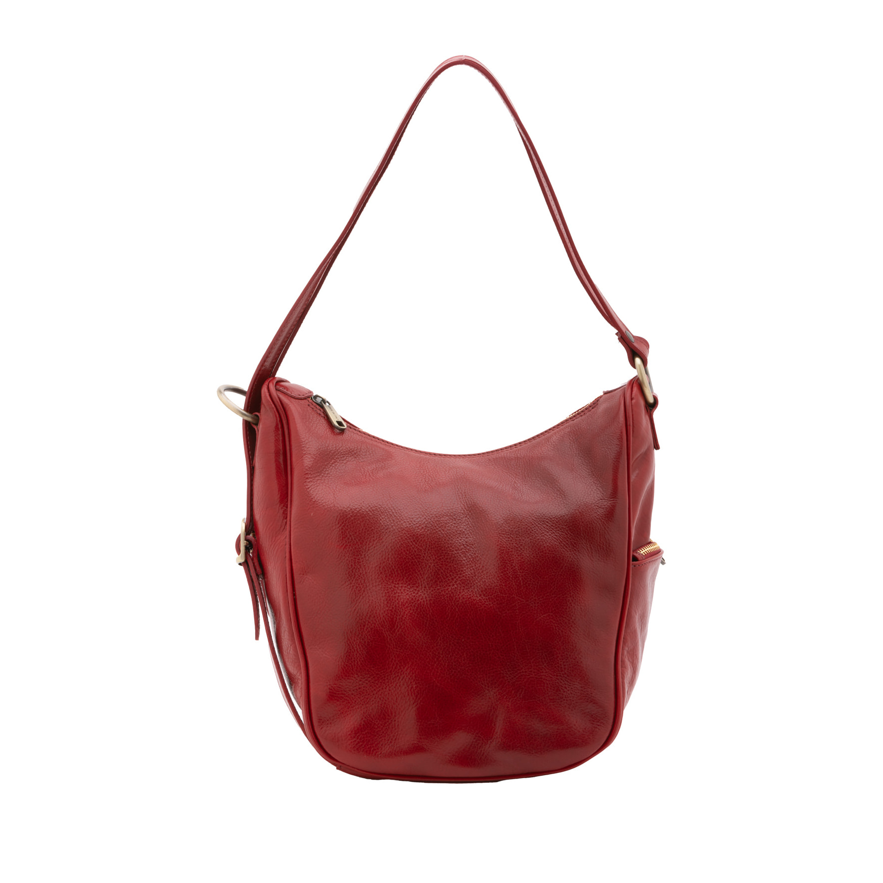 Borsa a spalla  da donna In Vera pelle Made in Italy 31x28x20 cm