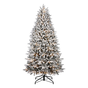 Scintilla - Albero di Natale con 3200 luci LED in PE e PVC Ø111x210 cm 1485 Punte
