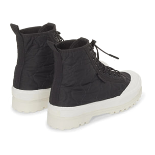 Superga - Botines Mujer Negro - 2644 ALPINA QUILTED NYLON