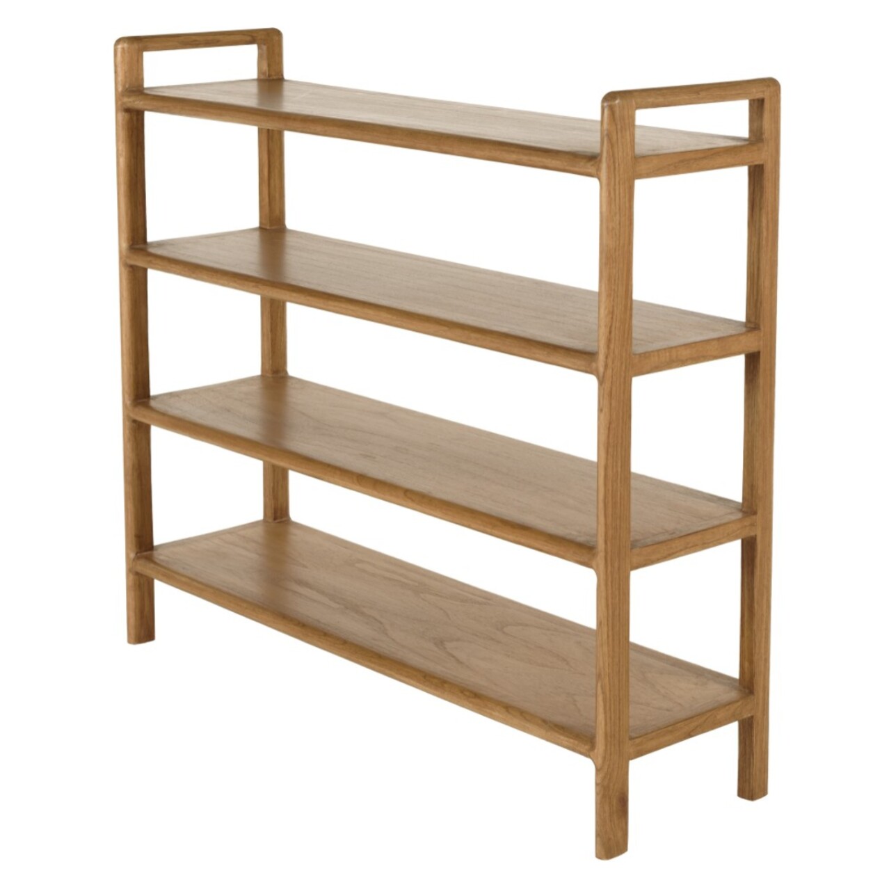 AMY - Etagère 4 niveaux en bois de mindi AMY