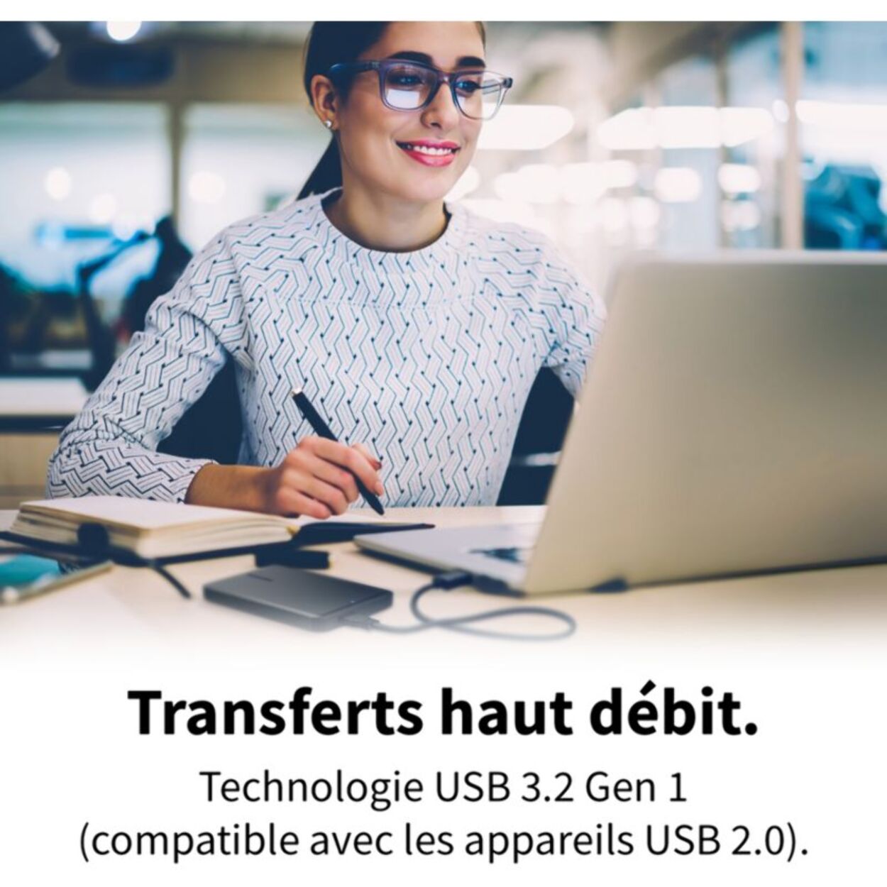 Disque dur externe TOSHIBA 4To Canvio Partner Noir