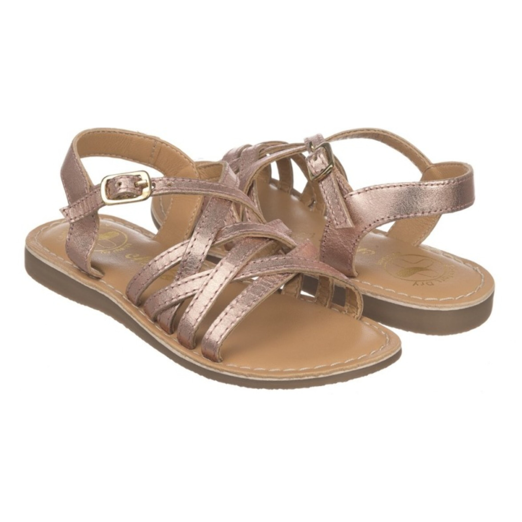 Sandalia elegante de piel