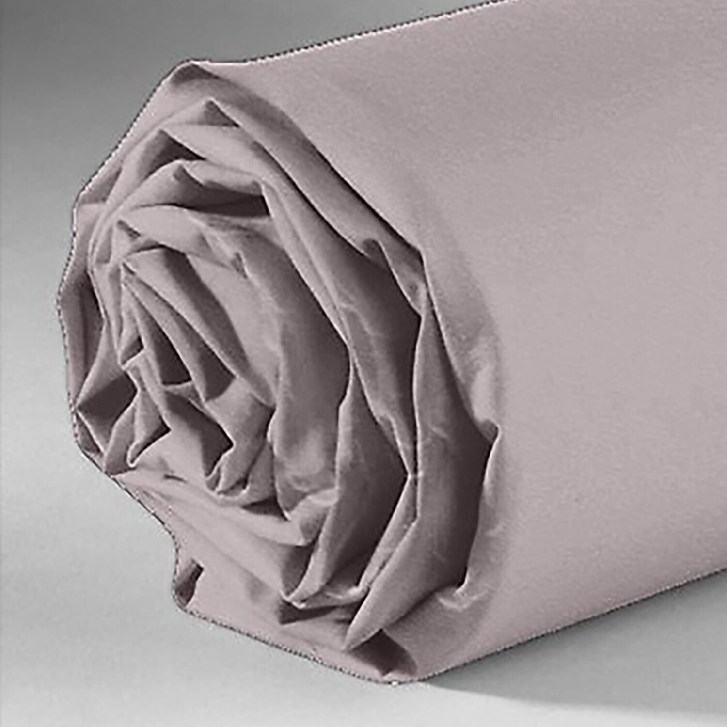 Drap housse 100%coton bio 57fils/cm2 beige