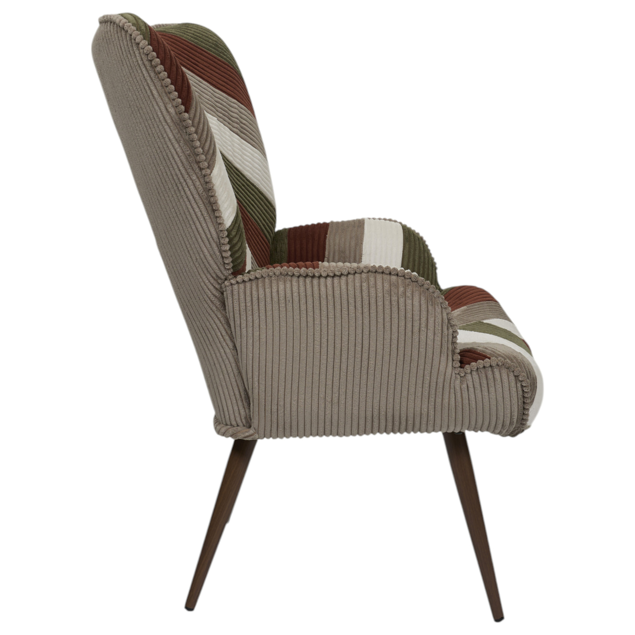 Fauteuil Salon Patchwork Cotele Scott