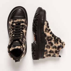 Botines 1895S FANTASY LEOPARD-BLACK / BIRMINGHAM color Leopard-black