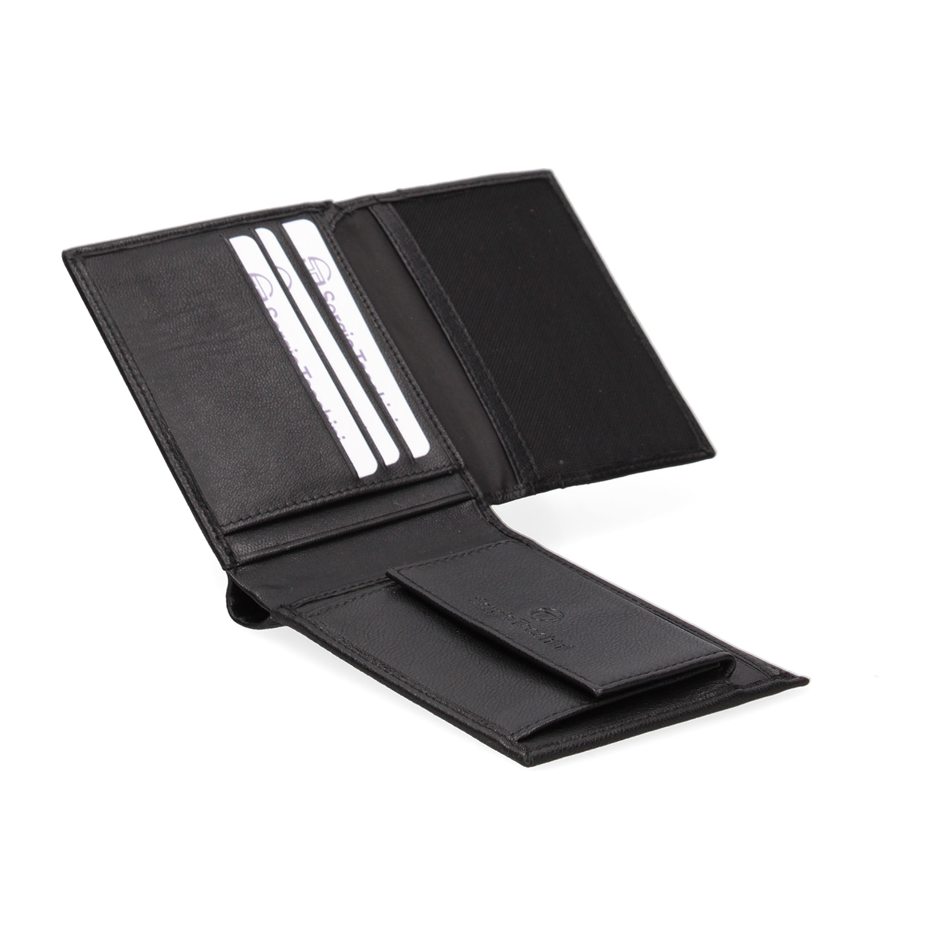 Portafoglio  da uomo In Vera pelle Made in Italy 12x9,5x2 cm