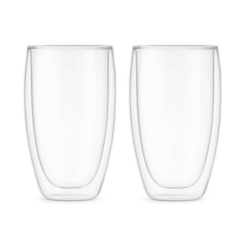 2 Tasses à Latte - Double Paroi - 450 ml