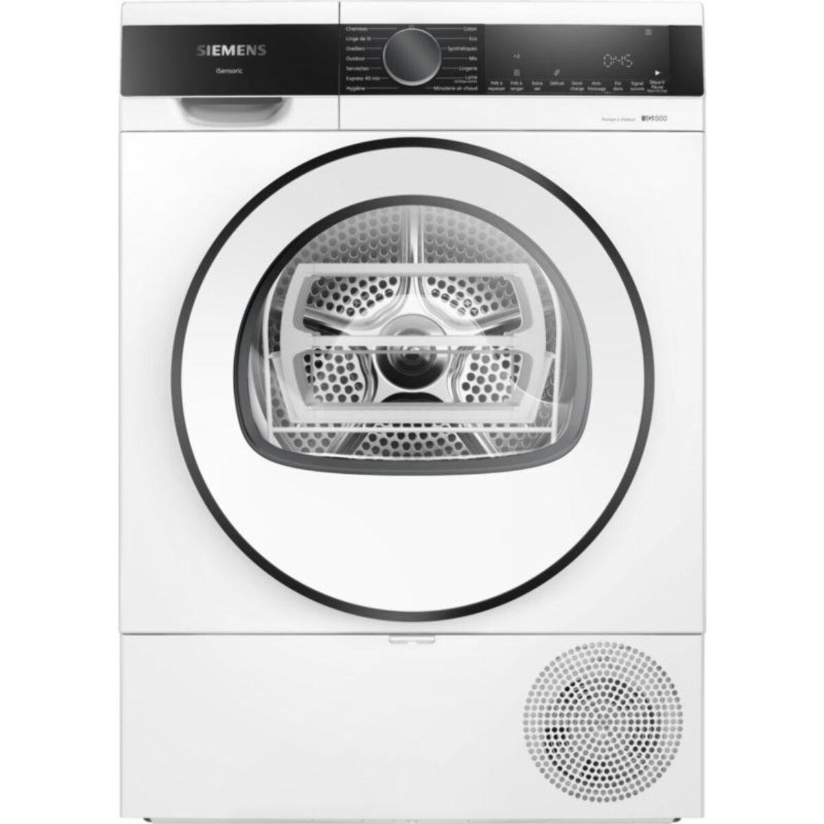 Sèche linge pompe à chaleur SIEMENS WQ33G2DTFR 8kg - Soin quotidien & Soin expert & Anti-vibrations