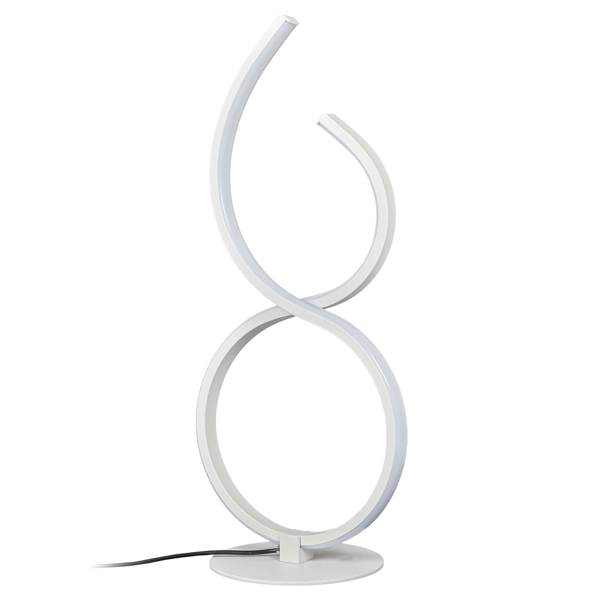 LAMPE LED DESIGN BLANC