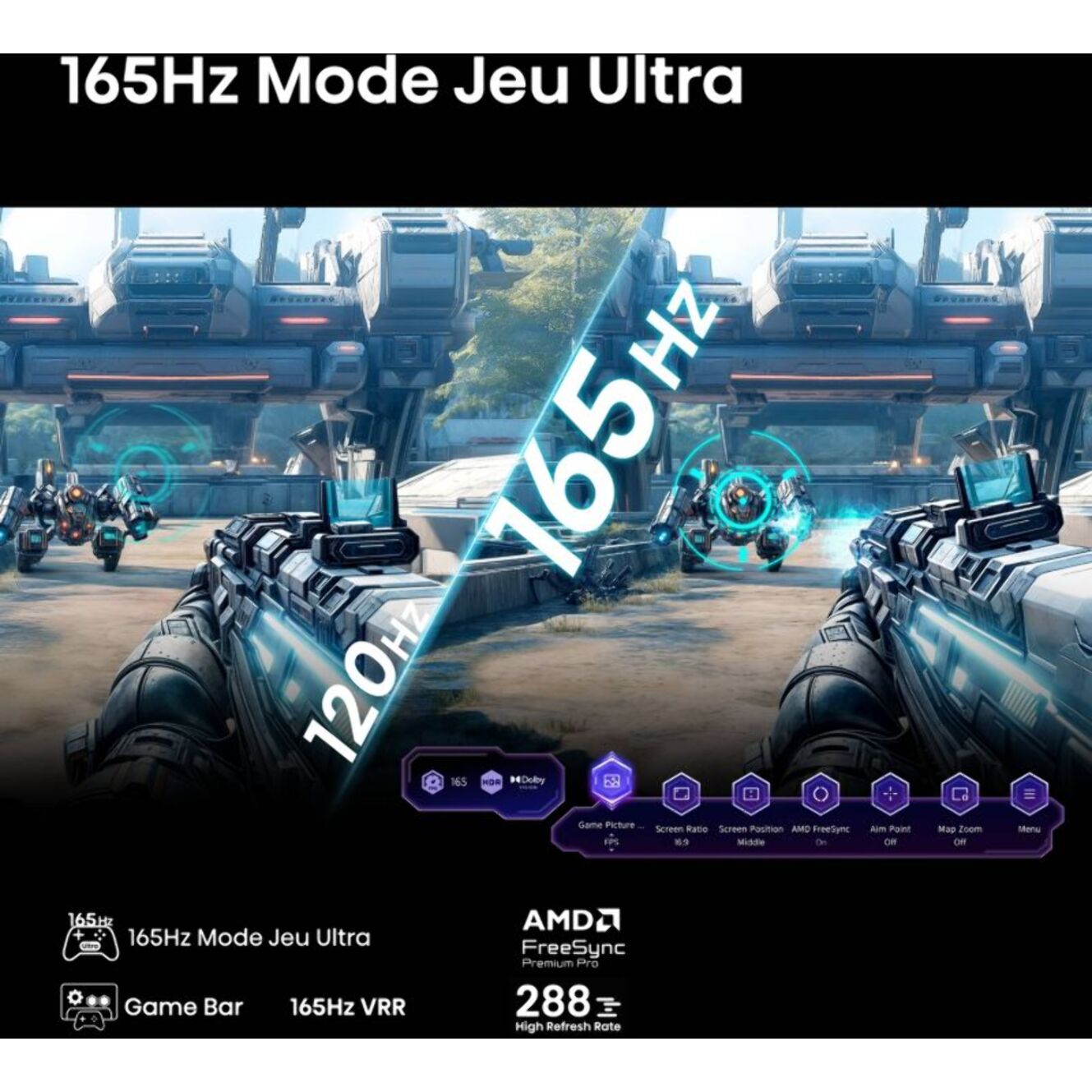 TV Mini LED HISENSE 55U7Q PRO 2025 (139cm)