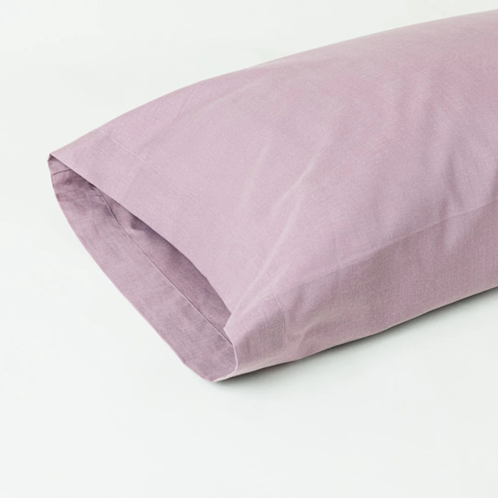 Funda de almohada algodón lisa