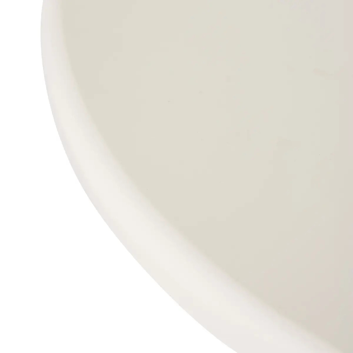 Table d'appoint Mudan ivoire 55x55x50cm