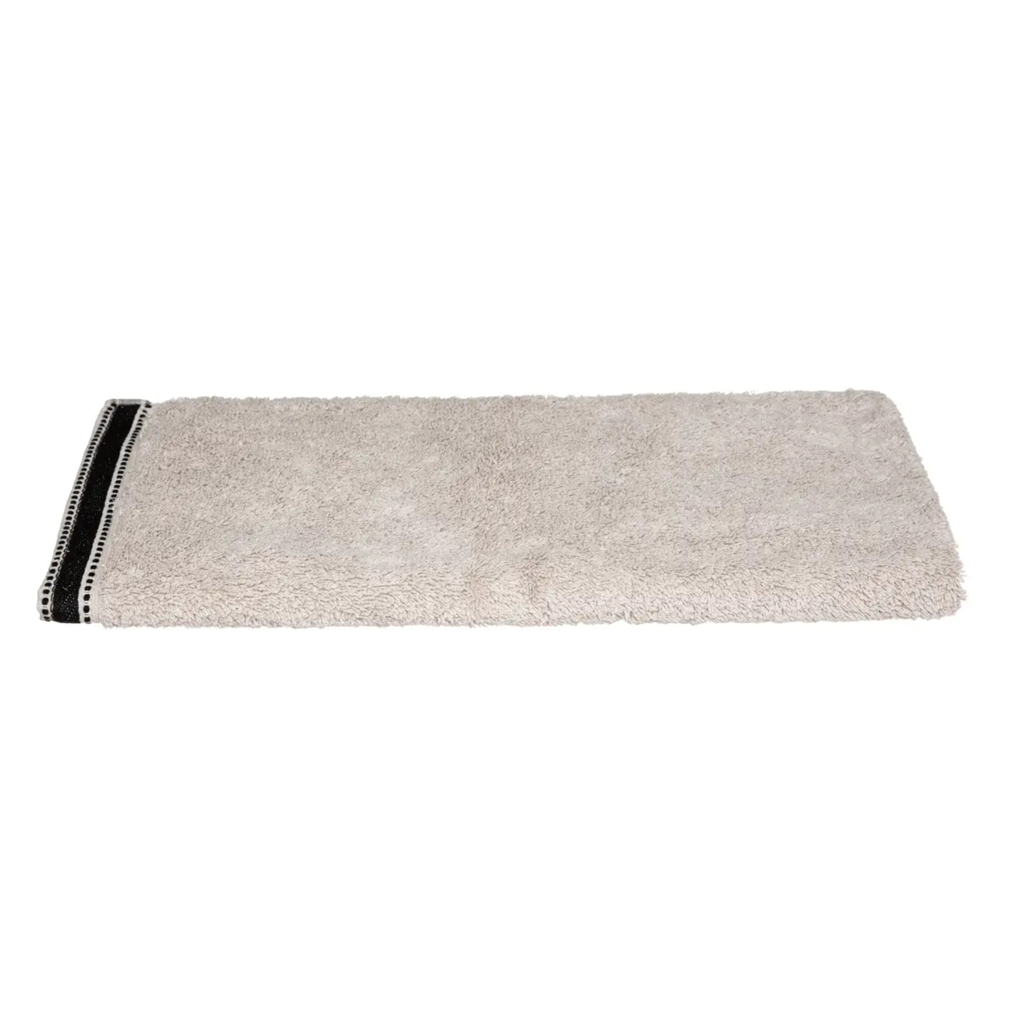 Serviette de toilette "Joia" coton beige 50x90cm