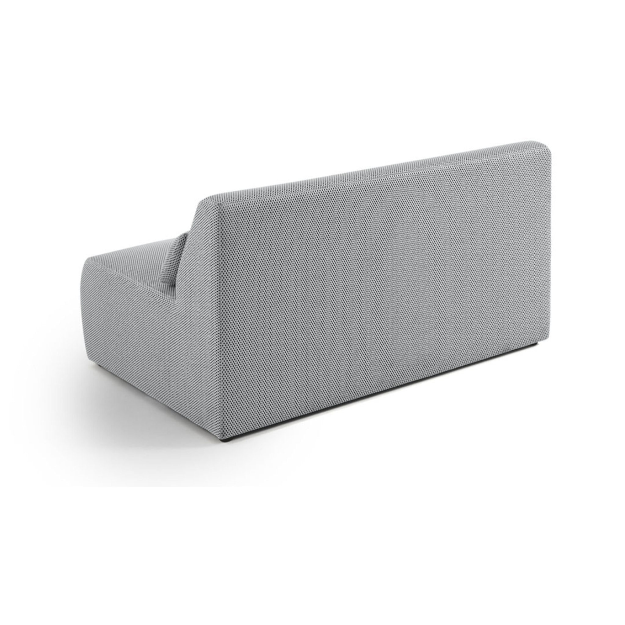 Onyx - canapé droit 2 places - en tissu mailles 3D - Gris clair