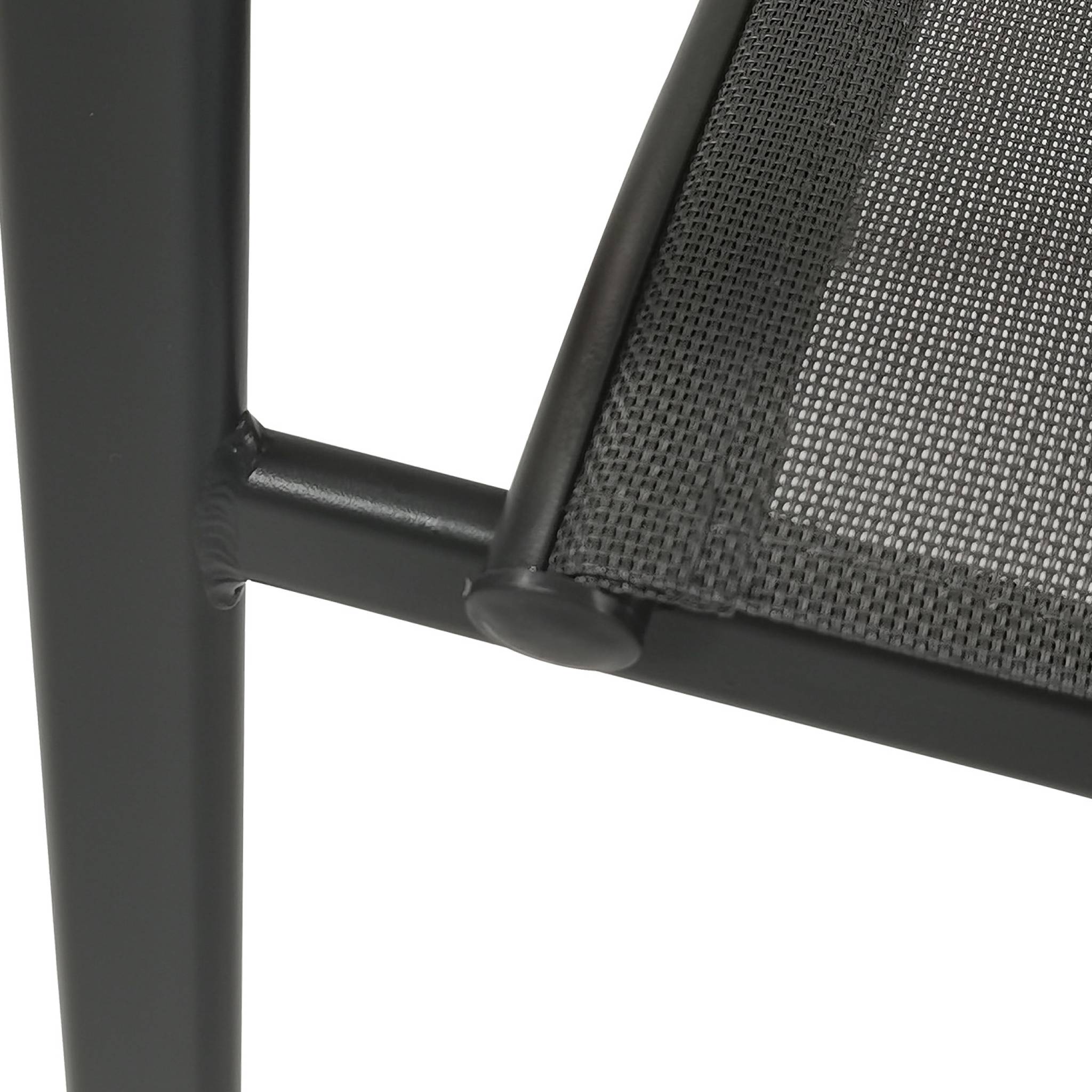 Table de jardin extensible aluminium + 10 assises ELORA + AMARA