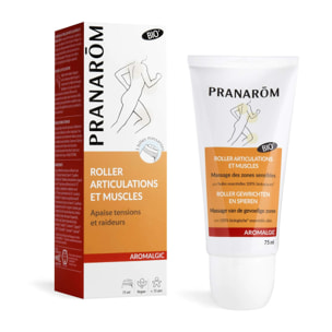 Pranarom - Roller articulations et muscles - Bio - 75 ml