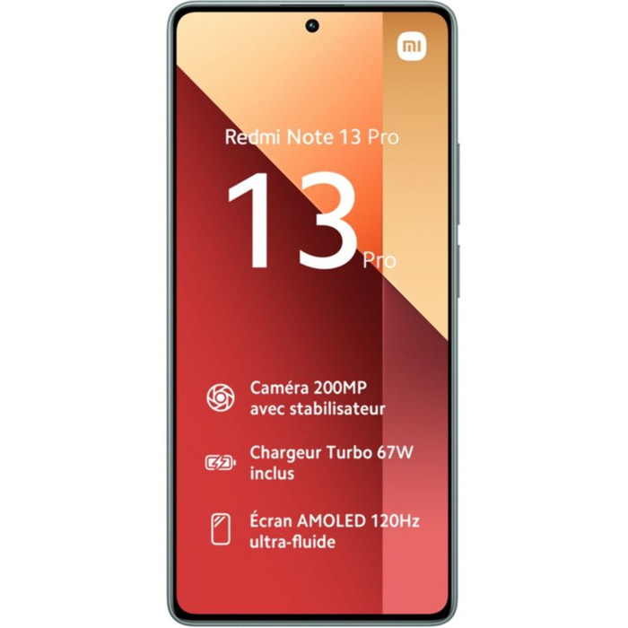 Smartphone XIAOMI Redmi Note 13 Pro 512Go Vert 4G