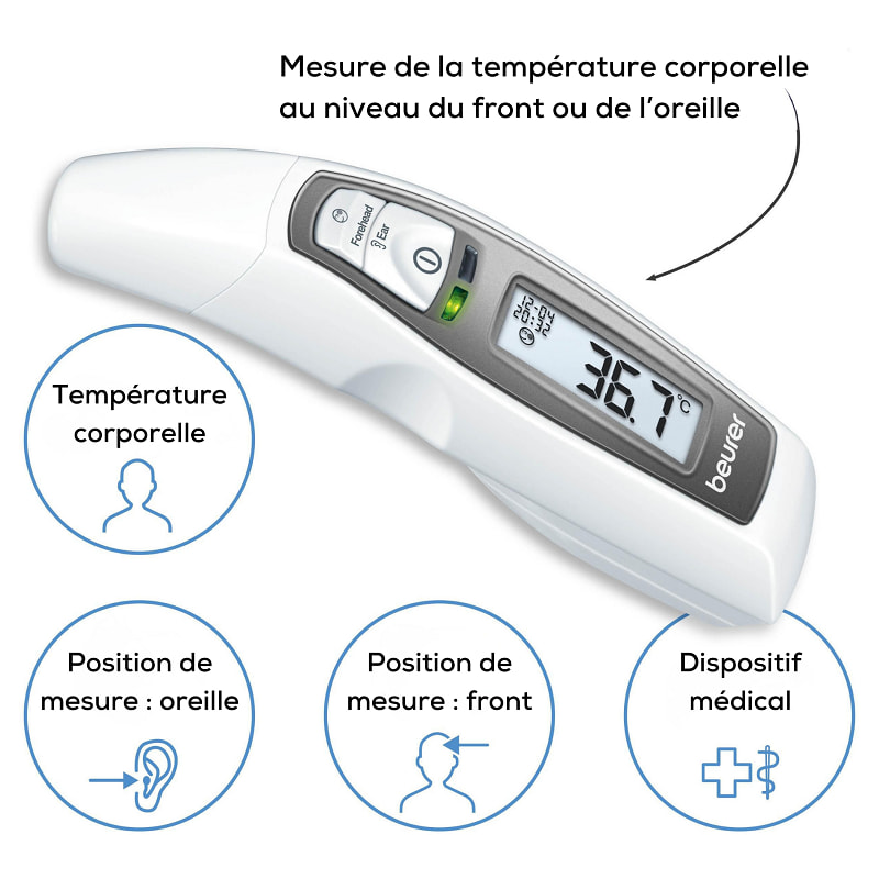 Thermomètre 2en1 - Beurer - FT 65