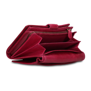 Portafoglio uomo in vera pelle - Modello Novara Lux - Casual - 15.0 x 10.0 x 3.0 cm