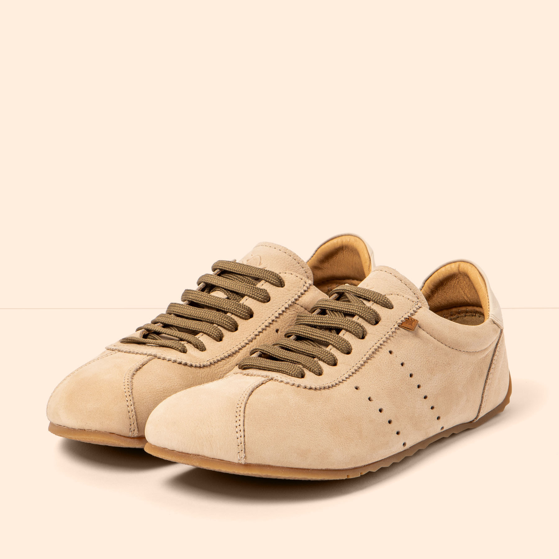 Zapatos N5935 NOBUCK CREAM/ONDINA color Cream